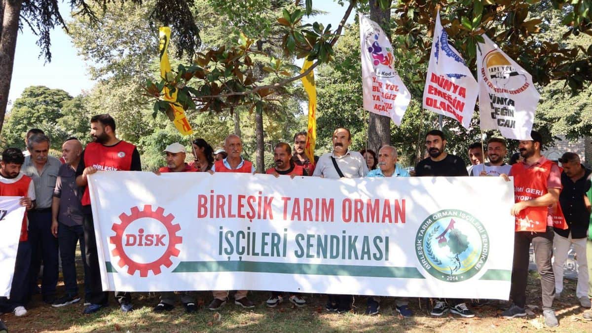 Ağaç A.Ş. işçileri eyleme ara verdi: Mücadele bitmedi Ağaç A.Ş. işçileri eyleme ara verdi: Mücadele bitmedi