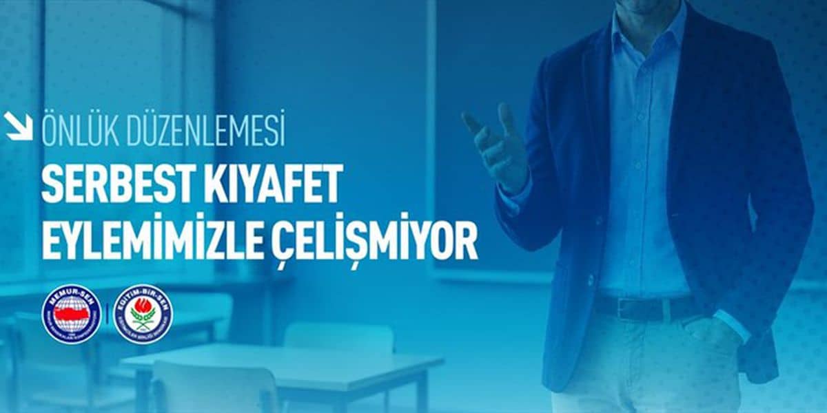 Eğitim-Bir-Sen'den önlük düzenlemesi açıklaması Eğitim-Bir-Sen'den önlük düzenlemesi açıklaması