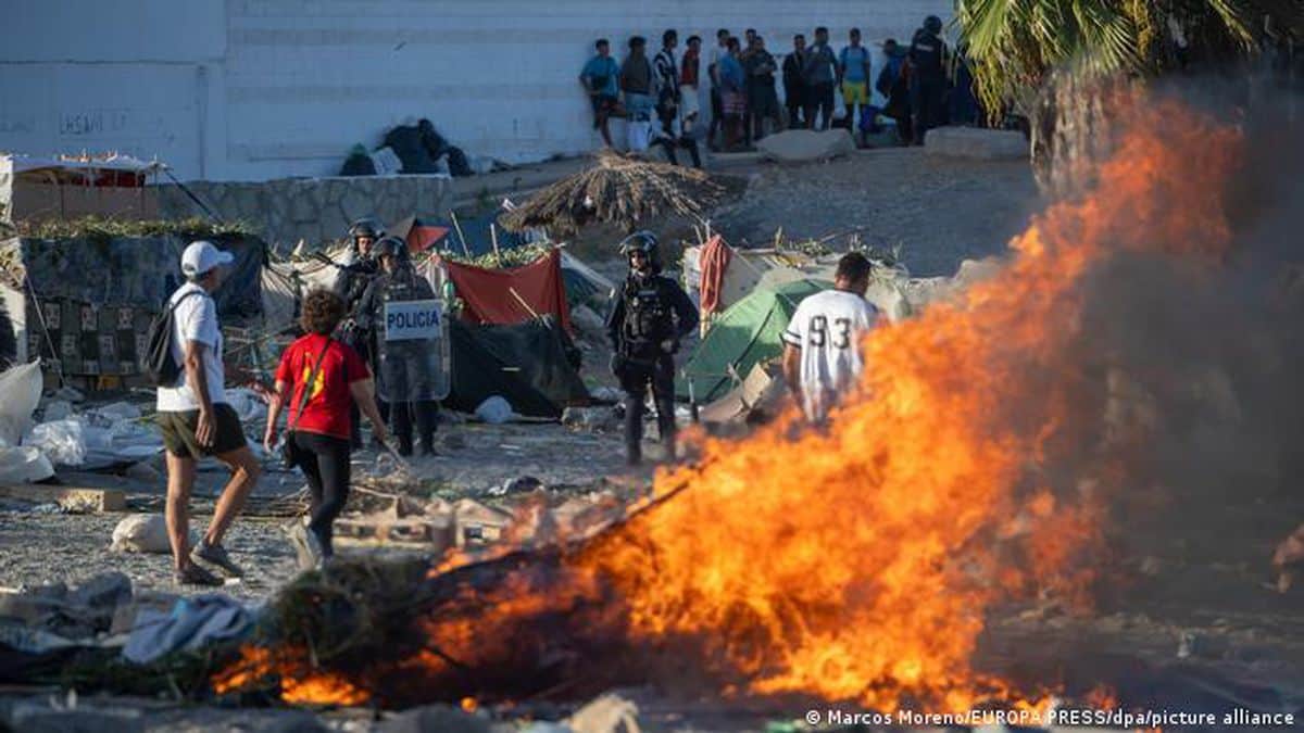 Ceuta'da Göçmen Gerilimi Şiddete Dönüştü Ceuta'da Göçmen Gerilimi Şiddete Dönüştü