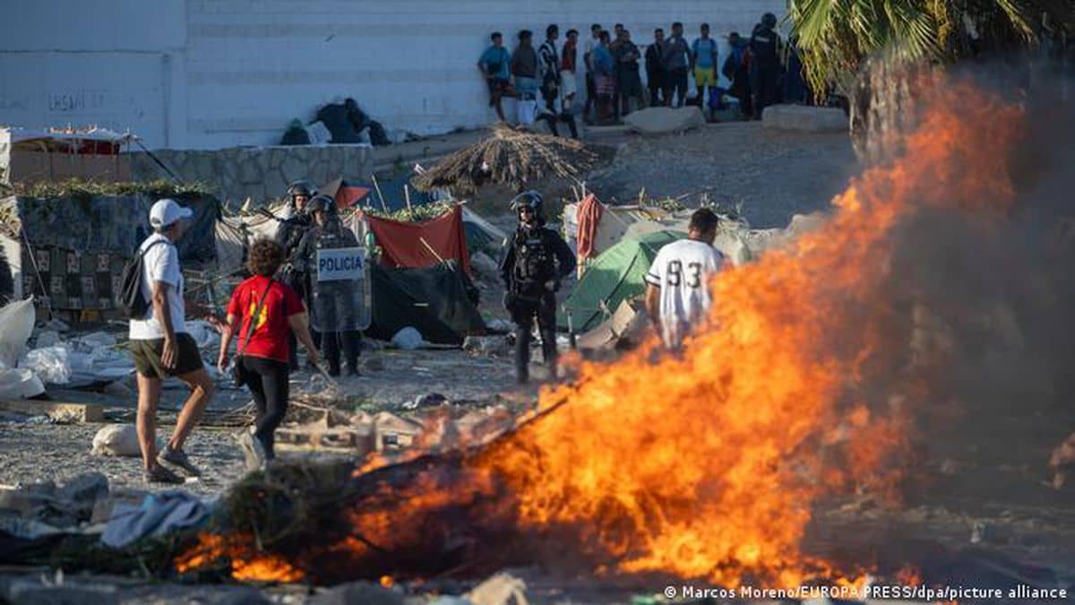 Ceuta'da Göçmen Gerilimi Şiddete Dönüştü Ceuta'da Göçmen Gerilimi Şiddete Dönüştü