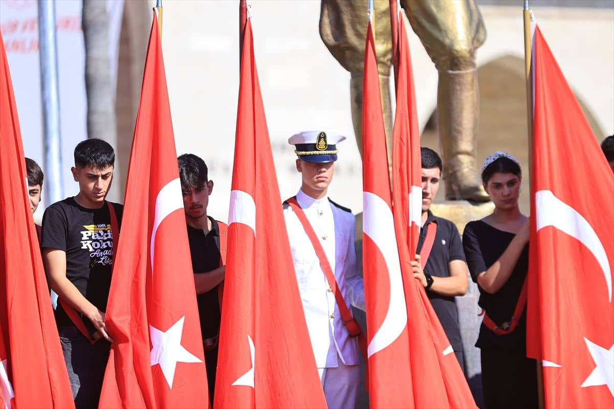 Adana, Mersin, Hatay ve Osmaniye'de Büyük Zafer'in 104. yıl dönümü kutlandı Adana, Mersin, Hatay ve Osmaniye'de Büyük Zafer'in 104. yıl dönümü kutlandı