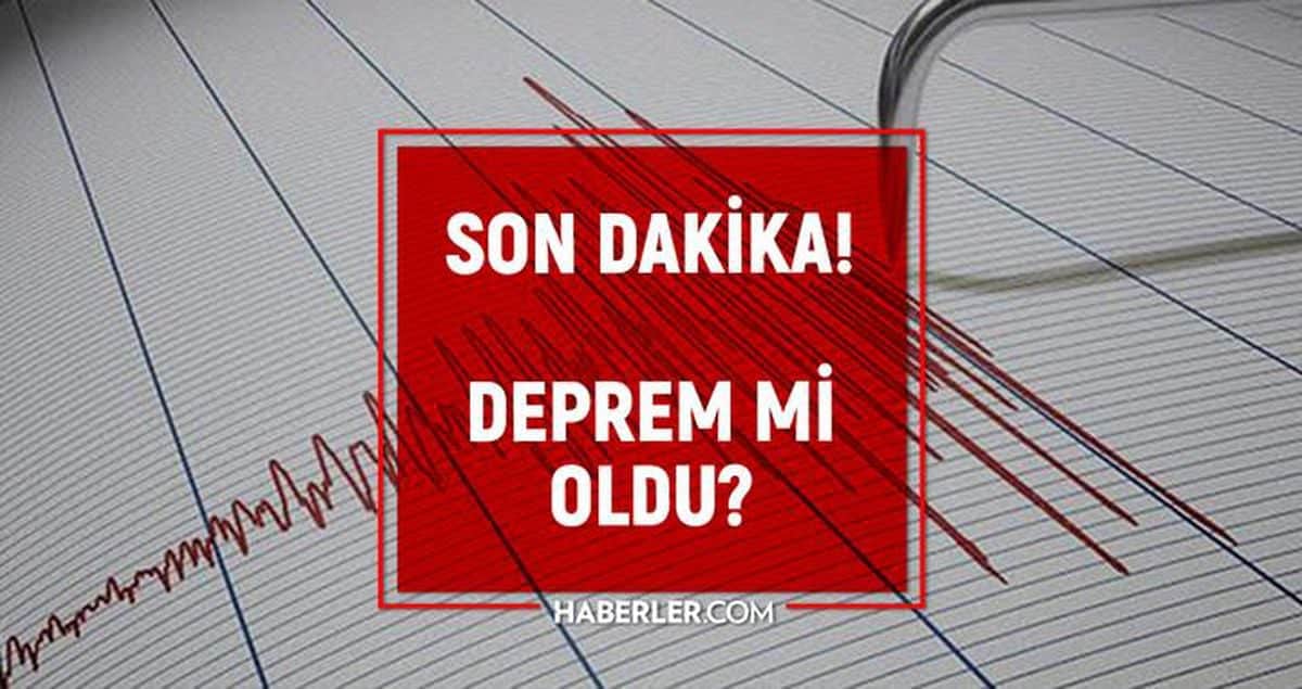 SON DEPREMLER! 31 Ağustos deprem mi oldu, ne zaman, kaç büyüklüğünde oldu? SON DEPREMLER! 31 Ağustos deprem mi oldu, ne zaman, kaç büyüklüğünde oldu?