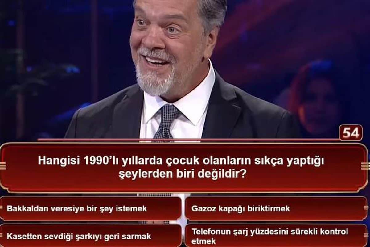 Hangisi 1990'lı yıllarda çocuk olanların sıkça yaptığı şeylerden biri değildir? Hangisi 1990'lı yıllarda çocuk olanların sıkça yaptığı şeylerden biri değildir?