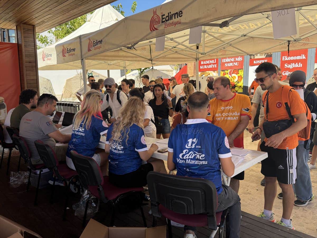 Edirne Maratonu Yarın 1071 Sporcuyla Koşulacak Edirne Maratonu Yarın 1071 Sporcuyla Koşulacak