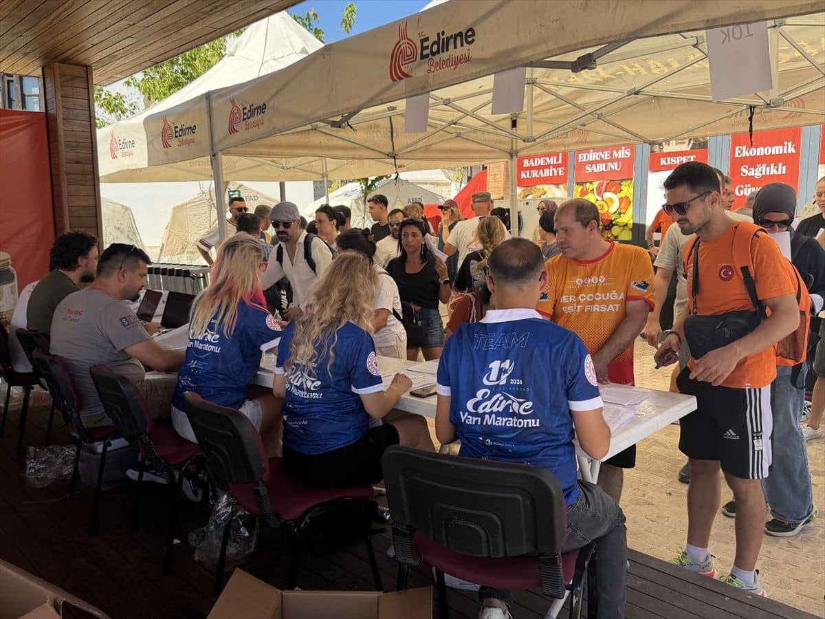 Edirne Maratonu Yarın 1071 Sporcuyla Koşulacak Edirne Maratonu Yarın 1071 Sporcuyla Koşulacak