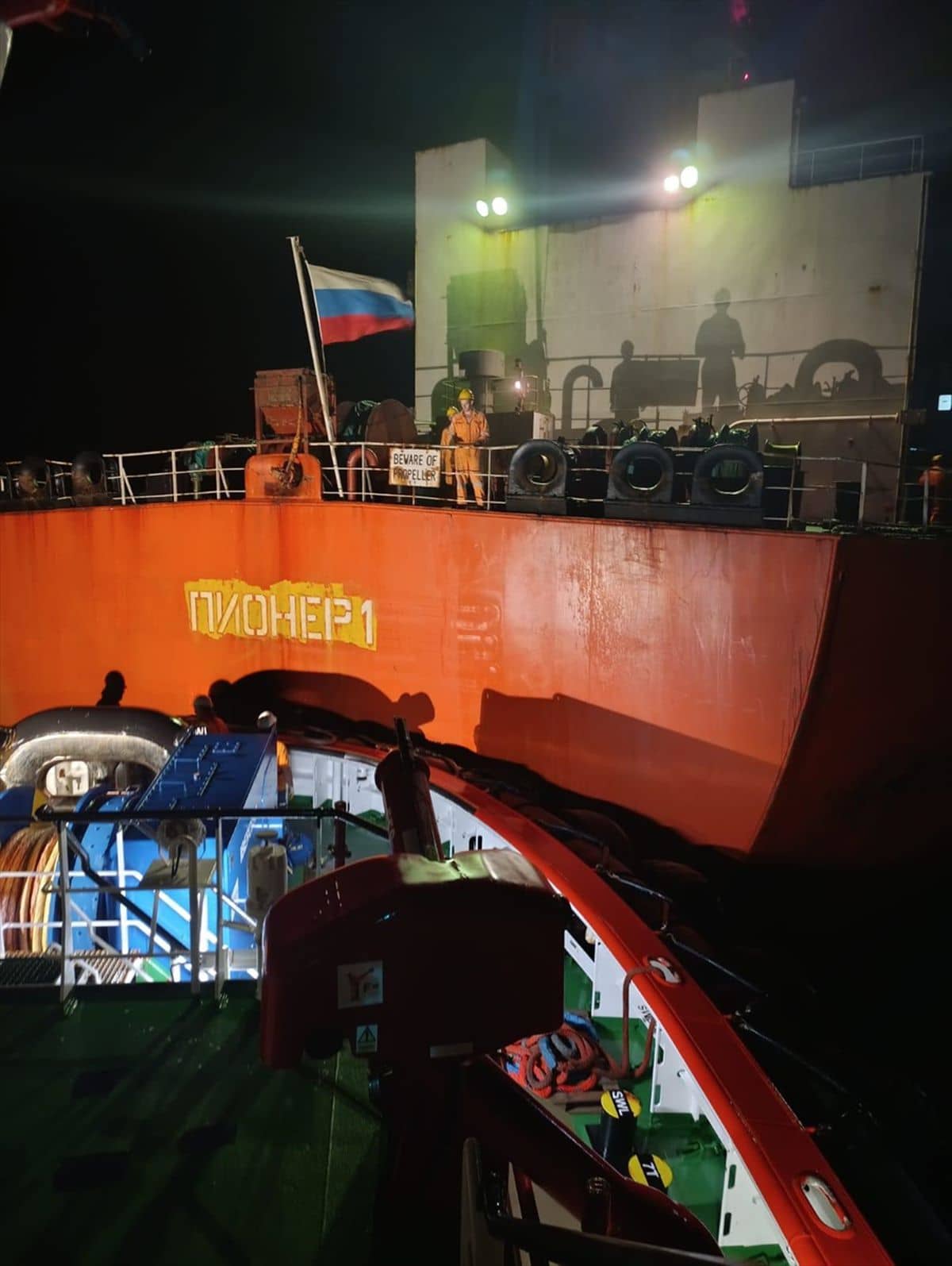 Marmara Adası'nda Makine Arızası: Ham Petrol Yüklü Tanker Tekirdağ'a Çekildi Marmara Adası'nda Makine Arızası: Ham Petrol Yüklü Tanker Tekirdağ'a Çekildi