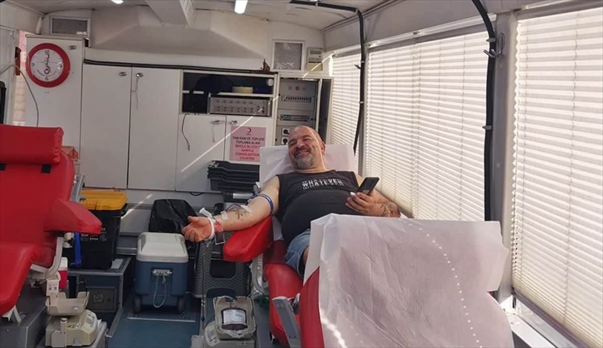 Gelibolu'da kan bağışı kampanyasında 41 ünite kan toplandı Gelibolu'da kan bağışı kampanyasında 41 ünite kan toplandı
