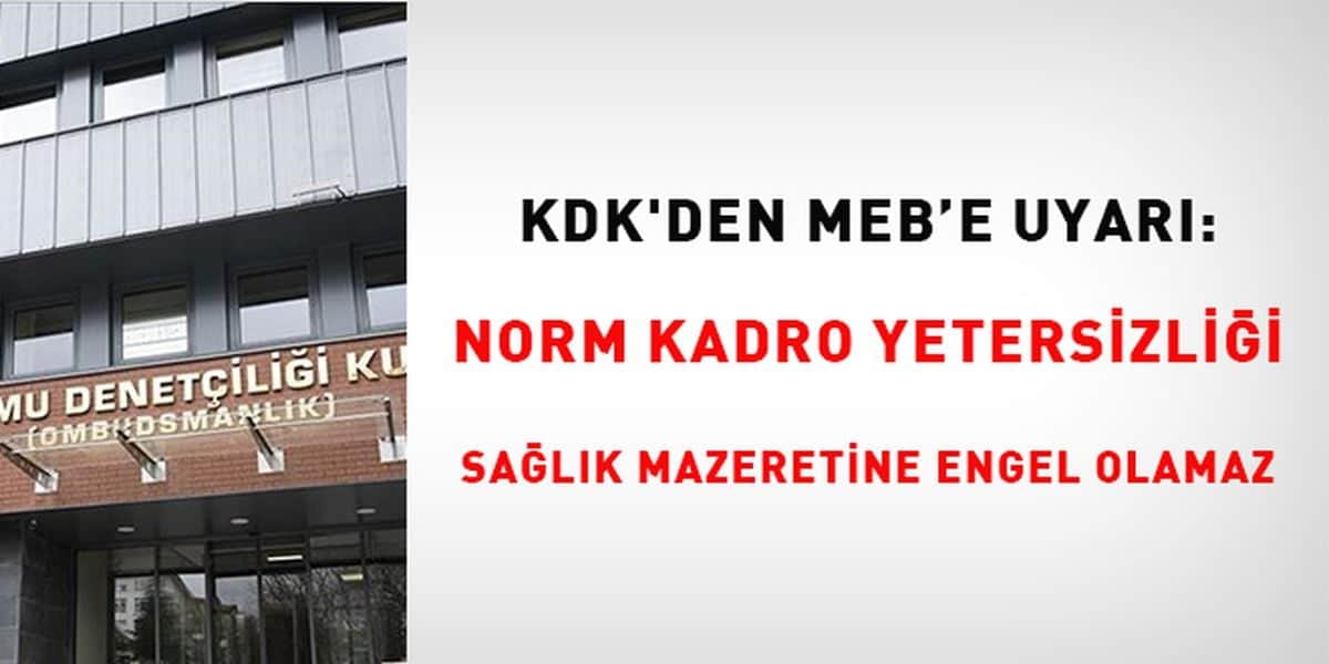 KDK'den öğretmen atamasında emsal karar KDK'den öğretmen atamasında emsal karar