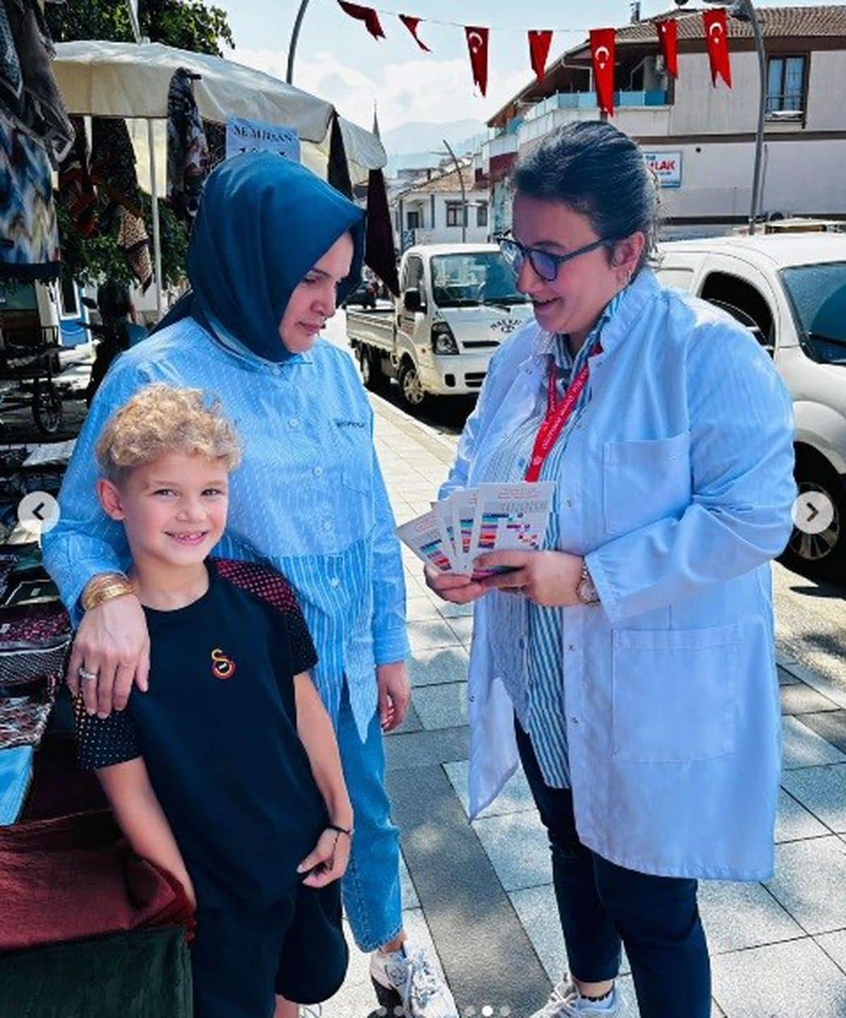 Gölyaka’da aşı farkındalığı için bilgilendirme standı kuruldu Gölyaka’da aşı farkındalığı için bilgilendirme standı kuruldu