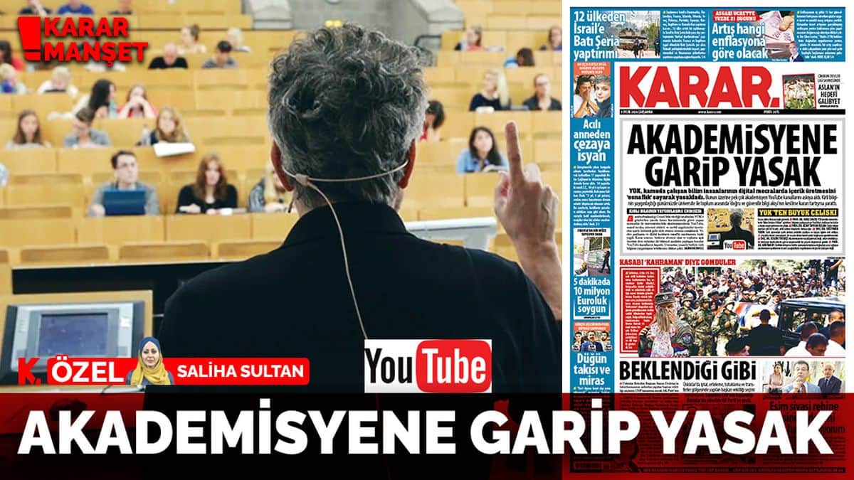 Kamu görevlilerine sosyal medyadan gelir elde etme yasağı: Akademisyenler videolarını kaldırıyor Kamu görevlilerine sosyal medyadan gelir elde etme yasağı: Akademisyenler videolarını kaldırıyor