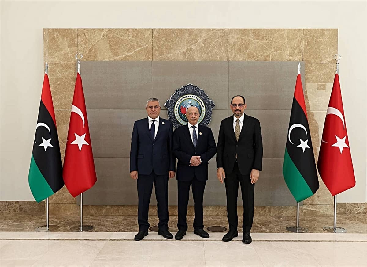 MİT Başkanı Kalın, Libya Temsilciler Meclisi ve Yüksek Devlet Konseyi Başkanları ile görüştü MİT Başkanı Kalın, Libya Temsilciler Meclisi ve Yüksek Devlet Konseyi Başkanları ile görüştü
