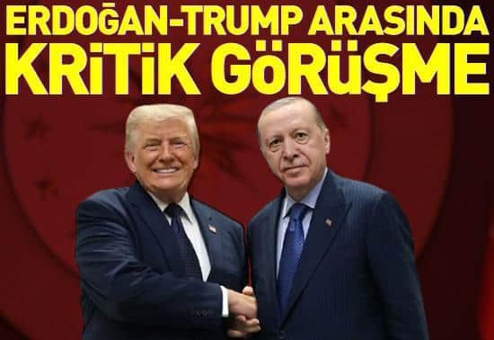 Cumhurbaşkanı Erdoğan, ABD Başkanı Trump ile görüştü Cumhurbaşkanı Erdoğan, ABD Başkanı Trump ile görüştü