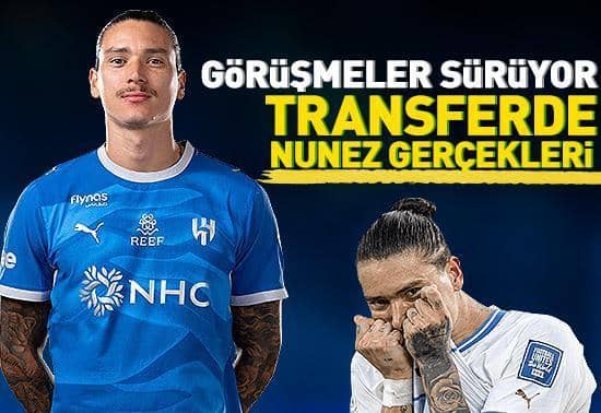 Trabzonspor, Darwin Nunez için Al Hilal ile görüşmeleri sürdürüyor Trabzonspor, Darwin Nunez için Al Hilal ile görüşmeleri sürdürüyor