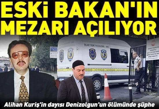 Kuriş dosyası: Arif Ahmet Denizolgun için feth-i kabir başladı Kuriş dosyası: Arif Ahmet Denizolgun için feth-i kabir başladı