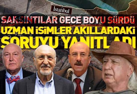 İstanbulda büyük deprem kapıda mı Mikro sarsıntılar gece boyu sürdü: Uzman isimlerden tek tek açıklama İstanbulda büyük deprem kapıda mı Mikro sarsıntılar gece boyu sürdü: Uzman isimlerden tek tek açıklama