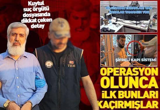 Kuytul Suç Örgütü dosyasında dikkat çeken detay: Operasyon olunca ilk bunları kaçırmışlar Kuytul Suç Örgütü dosyasında dikkat çeken detay: Operasyon olunca ilk bunları kaçırmışlar