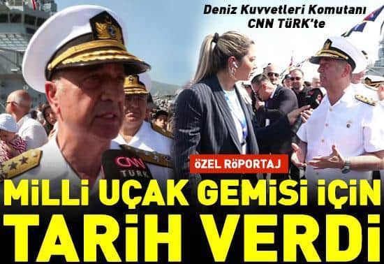 Tatlıoğlu, Milli uçak gemisi için tarih verdi Tatlıoğlu, Milli uçak gemisi için tarih verdi