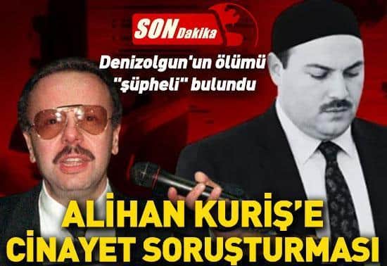 SON DAKİKA Alihan Kurişe cinayet soruşturması: Arif Ahmet Denizolgunun ölümü şüpheli bulundu SON DAKİKA Alihan Kurişe cinayet soruşturması: Arif Ahmet Denizolgunun ölümü şüpheli bulundu
