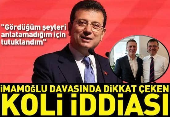 İmamoğlu davasında dikkat çeken koli iddiası İmamoğlu davasında dikkat çeken koli iddiası
