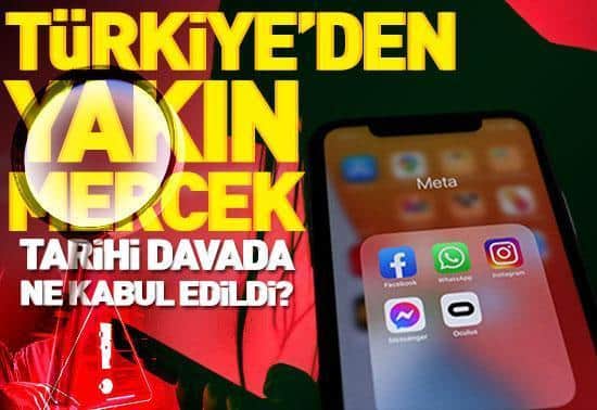 ABDdeki tarihi Meta davasına Türkiyeden yakın mercek Madde madde ne kabul edildi ABDdeki tarihi Meta davasına Türkiyeden yakın mercek Madde madde ne kabul edildi