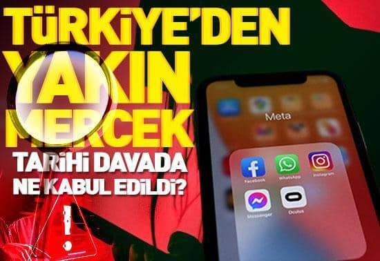 ABDdeki tarihi Meta davasına Türkiyeden yakın mercek Madde madde ne kabul edildi ABDdeki tarihi Meta davasına Türkiyeden yakın mercek Madde madde ne kabul edildi