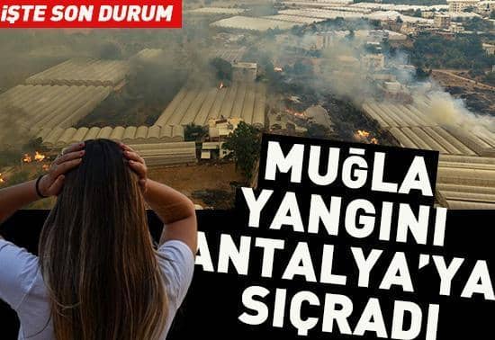 Alevler Muğla’dan Antalya’ya sıçradı: Orman yangınların son durum Alevler Muğla’dan Antalya’ya sıçradı: Orman yangınların son durum