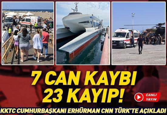 SON DAKİKA Girne açıklarında yolcu gemisi alabora oldu SON DAKİKA Girne açıklarında yolcu gemisi alabora oldu