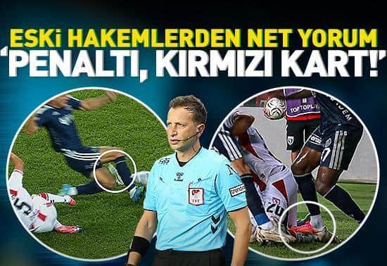 Fenerbahçe-Samsunspor maçındaki tartışmalı pozisyon Fenerbahçe-Samsunspor maçındaki tartışmalı pozisyon