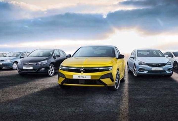 Opel Astra 35 yaşında Opel Astra 35 yaşında