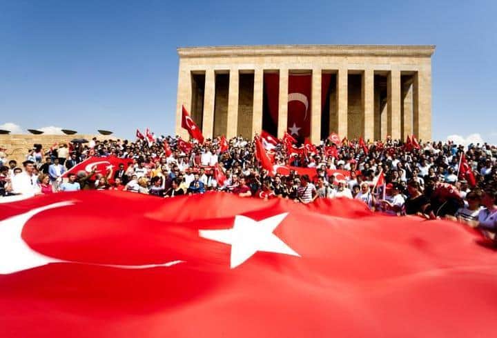 30 Ağustos Zaferi'nin 104. yılı: Devletin zirvesi Ata'nın huzurunda 30 Ağustos Zaferi'nin 104. yılı: Devletin zirvesi Ata'nın huzurunda