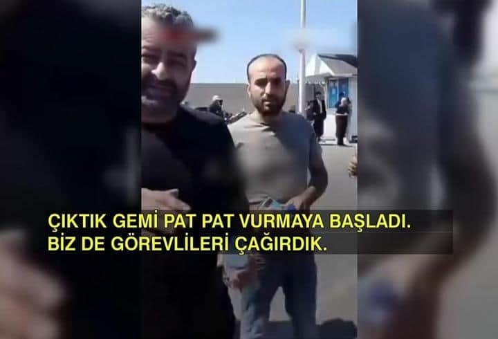 Gemide bulunan yolcu o anları anlattı: "Geri dönün dedik, dönmediler" Gemide bulunan yolcu o anları anlattı: "Geri dönün dedik, dönmediler"