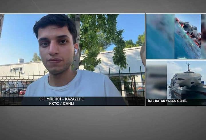 Batan gemiden kurtulan Efe CNN TÜRK’e konuştu: “Gondol gibiydi” Batan gemiden kurtulan Efe CNN TÜRK’e konuştu: “Gondol gibiydi”