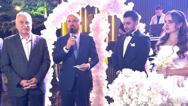 Bilal Erdoğan nikah şahidi oldu Bilal Erdoğan nikah şahidi oldu