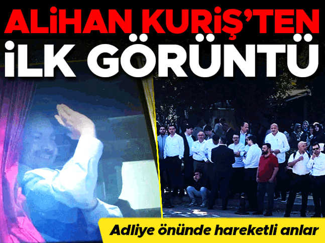 Tutuklanan Süleymancıların lideri Alihan Kuriş’ten ilk görüntü Tutuklanan Süleymancıların lideri Alihan Kuriş’ten ilk görüntü