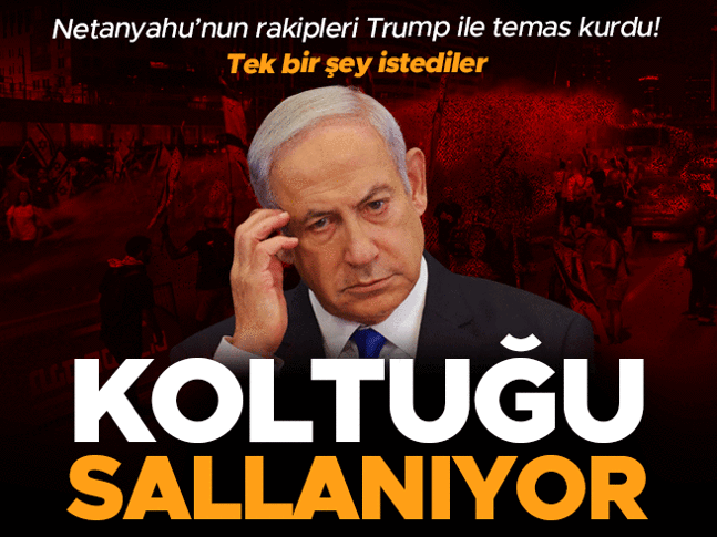 Netanyahunun rakipleri Trump ile temas kurdu! Tek şey istediler Netanyahunun rakipleri Trump ile temas kurdu! Tek şey istediler