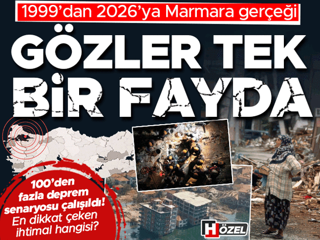 1999’dan 2026’ya Marmara gerçeği: Gözler tek bir fayda! 100’den fazla deprem senaryosu çalışıldı, en dikkat çeken ihtimal hangisi? 1999’dan 2026’ya Marmara gerçeği: Gözler tek bir fayda! 100’den fazla deprem senaryosu çalışıldı, en dikkat çeken ihtimal hangisi?