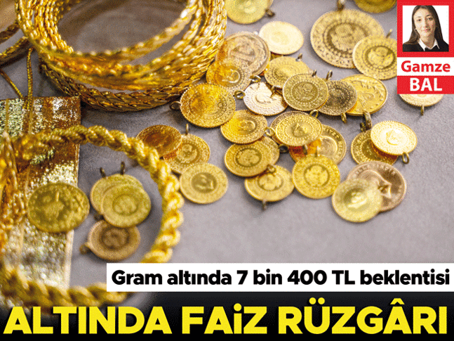 Altında faiz rüzgârı Altında faiz rüzgârı
