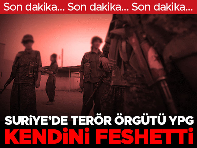Son dakika... Terör örgütü YPG kendini feshetti Son dakika... Terör örgütü YPG kendini feshetti
