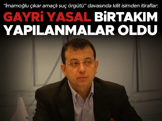 İmamoğlu çıkar amaçlı suç örgütü davasında Ertan Yıldız savunma yaptı İmamoğlu çıkar amaçlı suç örgütü davasında Ertan Yıldız savunma yaptı