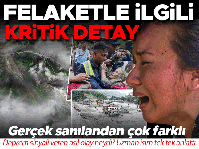Nepaldeki felaketle ilgili kritik detay! Gerçek sanılandan çok farklı… Uzman isim tek tek anlattı Nepaldeki felaketle ilgili kritik detay! Gerçek sanılandan çok farklı… Uzman isim tek tek anlattı