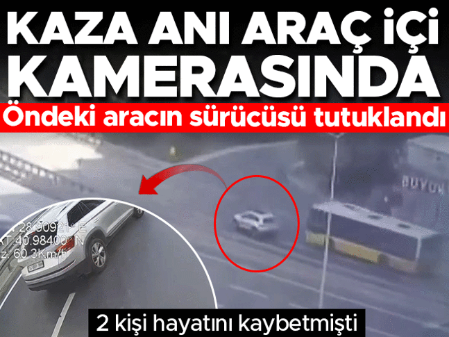 İETT otobüsü kazasının araç için görüntüleri ortaya çıktı İETT otobüsü kazasının araç için görüntüleri ortaya çıktı