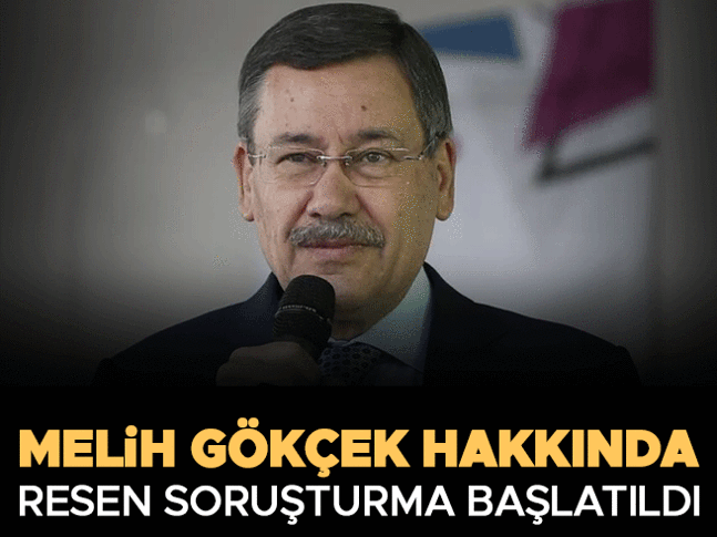 Son dakika : Melih Gökçek hakkında resen soruşturma başlatıldı Son dakika : Melih Gökçek hakkında resen soruşturma başlatıldı