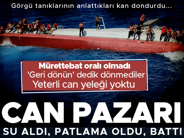 KKTC açıklarında batan gemiden 50den fazla kişiyi kurtaran görgü tanığı anlattı: Gittiğimizde henüz batmamıştı, sudaki insanları topladık KKTC açıklarında batan gemiden 50den fazla kişiyi kurtaran görgü tanığı anlattı: Gittiğimizde henüz batmamıştı, sudaki insanları topladık