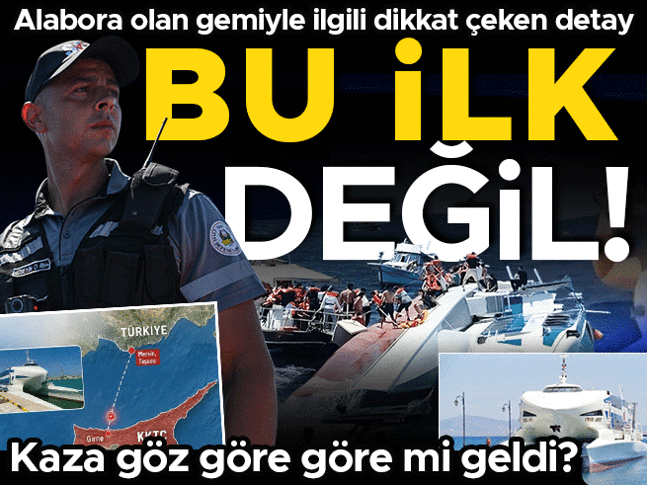 Girne açıklarında batan yolcu gemisi faciası: Kaptanın ifadesi ortaya çıktı! Alabora olan gemi ile ilgili dikkat çeken detay: Bu ilk değilmiş Girne açıklarında batan yolcu gemisi faciası: Kaptanın ifadesi ortaya çıktı! Alabora olan gemi ile ilgili dikkat çeken detay: Bu ilk değilmiş