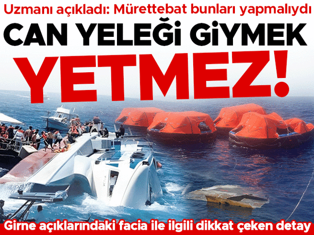 Girne açıklarındaki facia ile ilgili dikkat çeken detay: Kaptan ve mürettebat tarafından yapılması gerekiyordu Girne açıklarındaki facia ile ilgili dikkat çeken detay: Kaptan ve mürettebat tarafından yapılması gerekiyordu