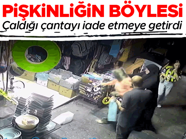 Kağıthanede çaldığı çantayla 10 dakika sonra döndü: Gelinim beğenmedi diyerek parasını istedi Kağıthanede çaldığı çantayla 10 dakika sonra döndü: Gelinim beğenmedi diyerek parasını istedi