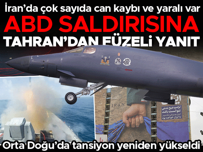 Orta Doğuda tansiyon yeniden yükseldi! ABD saldırdı: İrandan füzeli yanıt... Trumptan dikkat çeken Hürmüz mesajı Orta Doğuda tansiyon yeniden yükseldi! ABD saldırdı: İrandan füzeli yanıt... Trumptan dikkat çeken Hürmüz mesajı