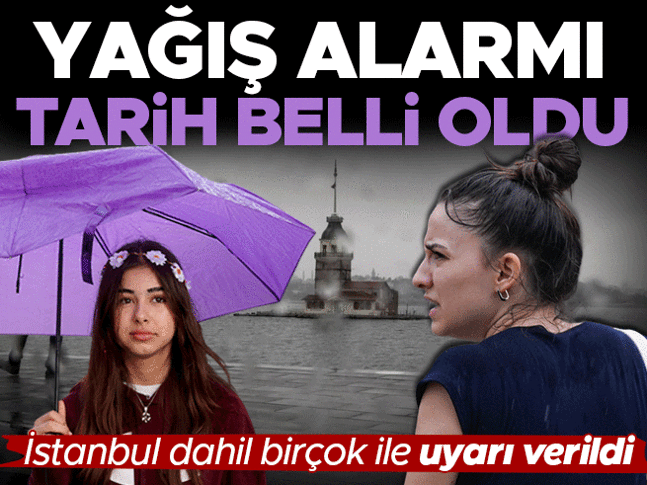 Meteoroloji ve AKOM tarih verdi: İstanbul dahil birçok ile sağanak yağış geliyor! Sis, rüzgar ve yağış uyarısı... Meteoroloji ve AKOM tarih verdi: İstanbul dahil birçok ile sağanak yağış geliyor! Sis, rüzgar ve yağış uyarısı...