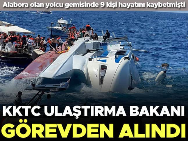 KKTC Ulaştırma Bakanı görevden alındı KKTC Ulaştırma Bakanı görevden alındı