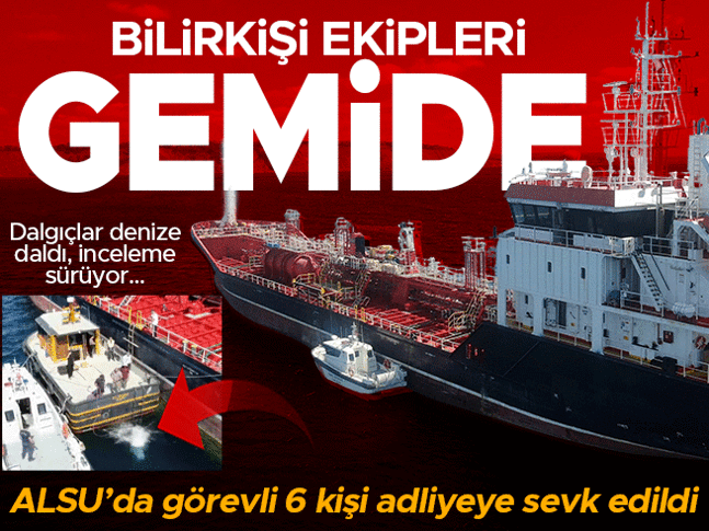 Silivri gemi kazasında yeni gelişme: ALSUdaki 9 kişi hakkında soruşturma başladı! Başsavcılıktan dikkat çeken önlem Silivri gemi kazasında yeni gelişme: ALSUdaki 9 kişi hakkında soruşturma başladı! Başsavcılıktan dikkat çeken önlem
